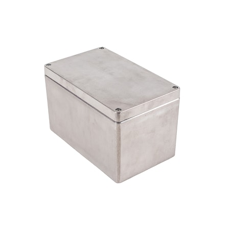 Hammond Screws Electrical Enclosures, 10.24 in H, 6.3 in D, 6.31 in W 1590Z163